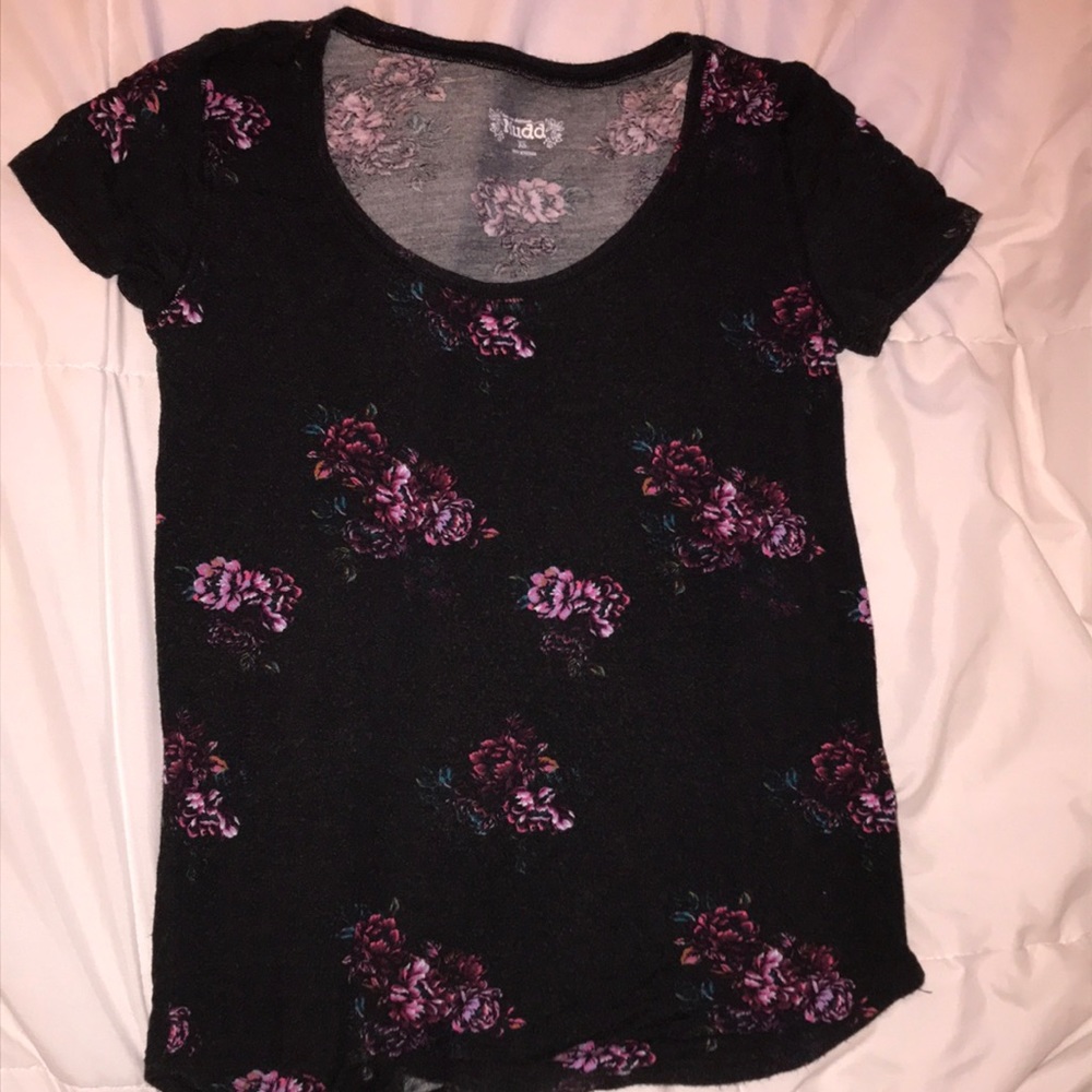 mudd flower shirt